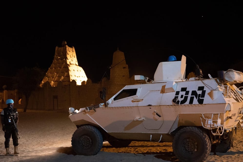 UN-Patrouille in Mali (Symbolbild): Auch die Bundeswehr ist in dem Land im Einsatz.