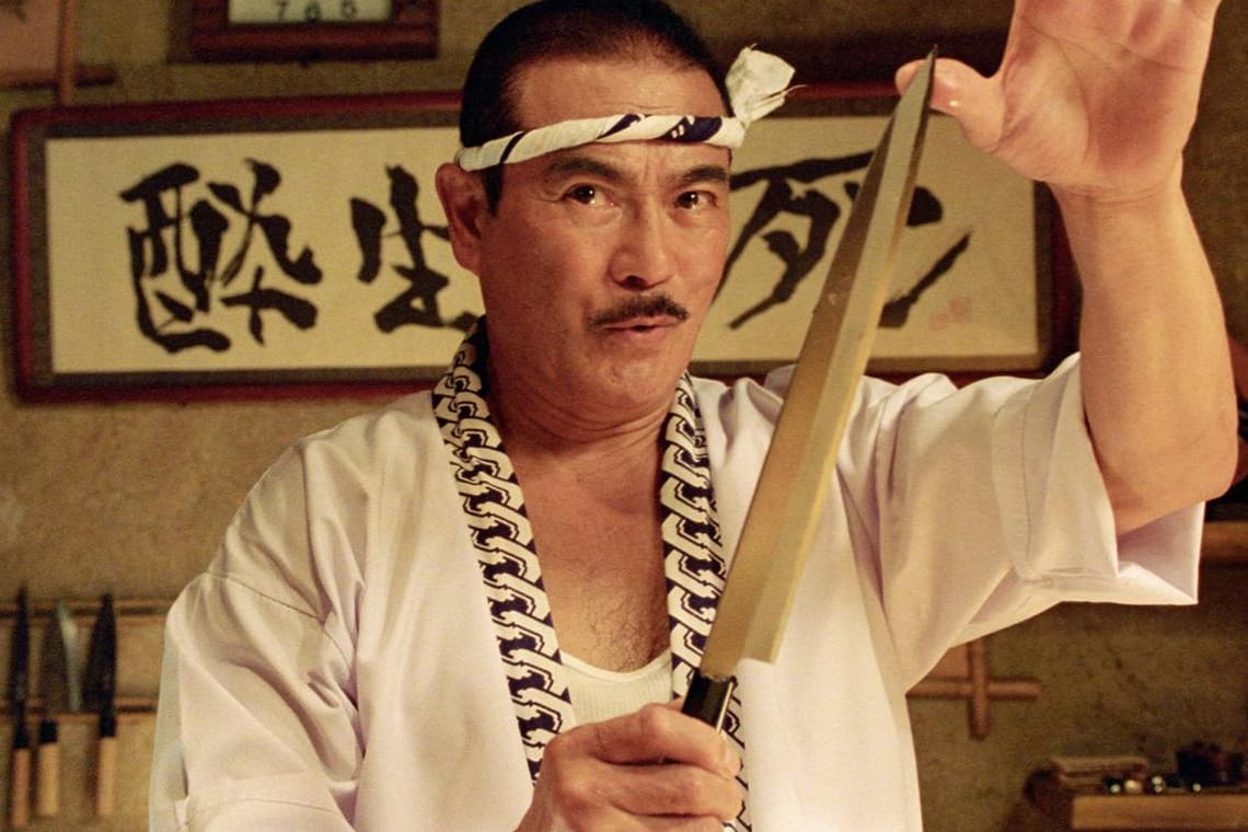 Sonny Chiba in "Kill Bill Volume 1".