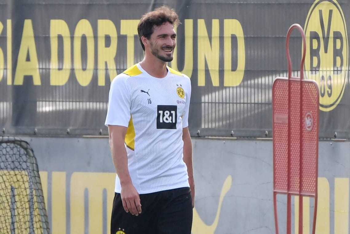 Rückkehr: Mats Hummels ist wieder im BVB-Training.