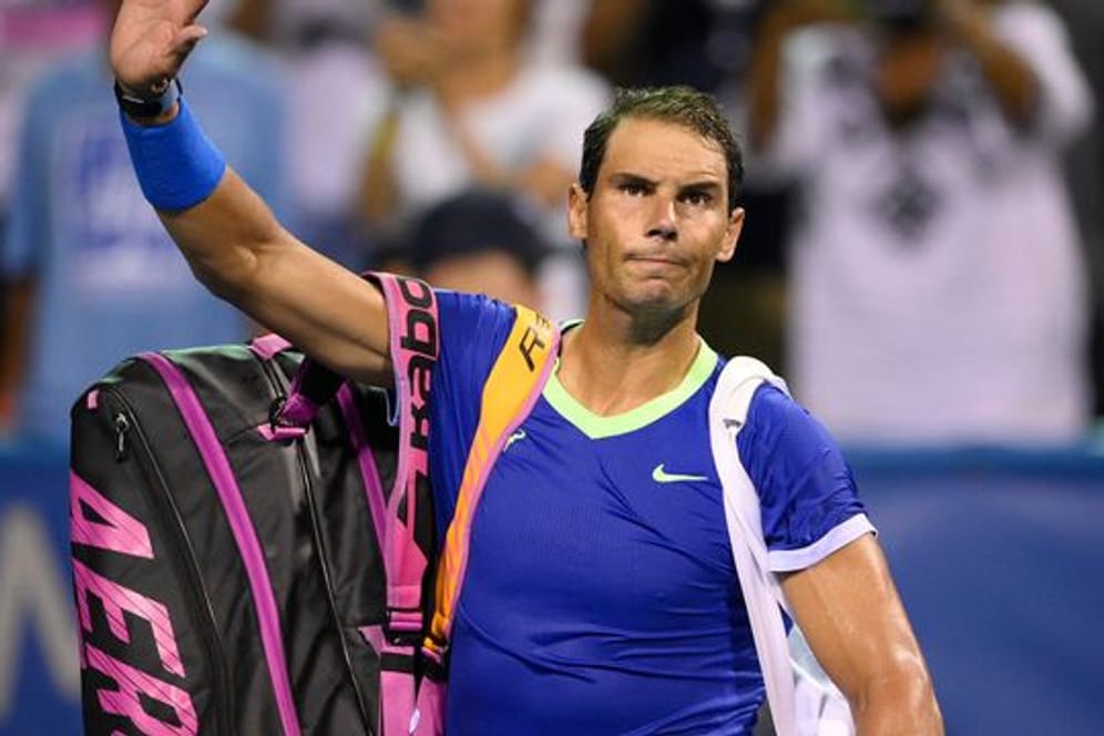 Auch Rafael Nadal wird seine Tennis-Saison beenden.