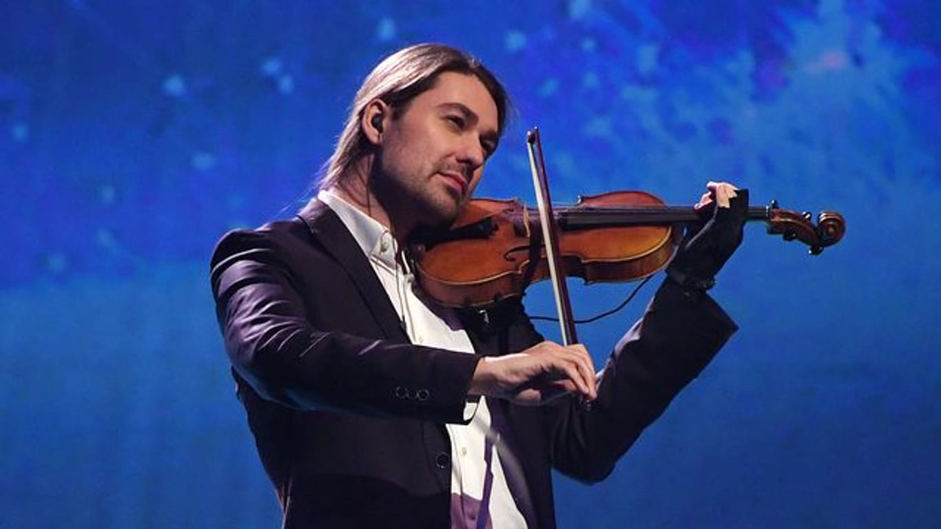 David Garrett spielt Geige