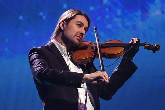 David Garrett spielt Geige