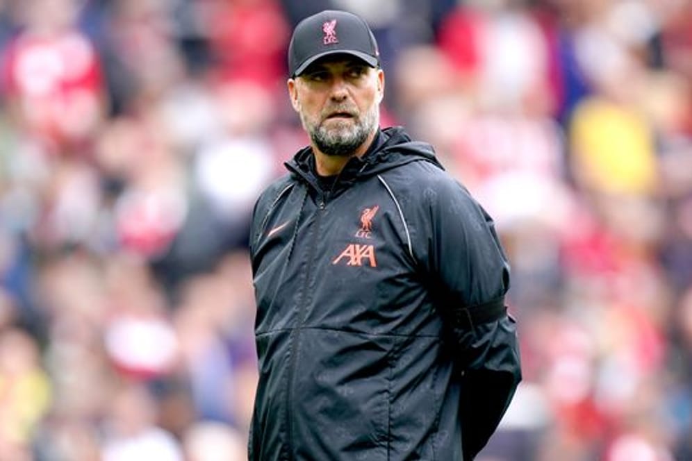 Trainer Jürgen Klopp vom FC Liverpool ohne Brille.