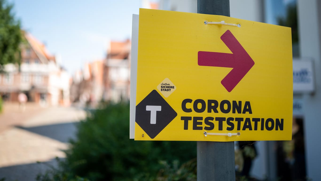 Corona-Testzentrum: Der Anstieg der Inzidenzen hat bereits Folgen.