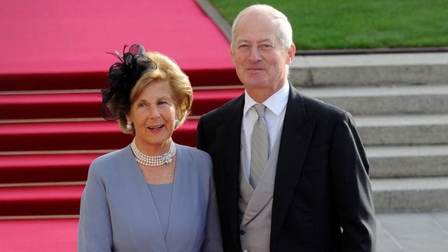 Fürstin Marie an der Seite ihres Mannes Fürst Hans-Adam II. Fürstin Marie an der Seite ihres Mannes Fürst Hans-Adam II.