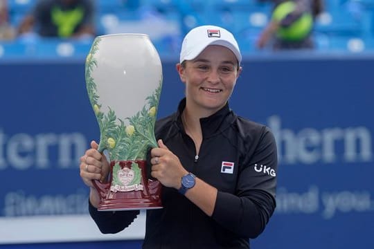 Holte sich in Cincinnati ihren fünften Titel in diesem Jahr: Ashleigh Barty.