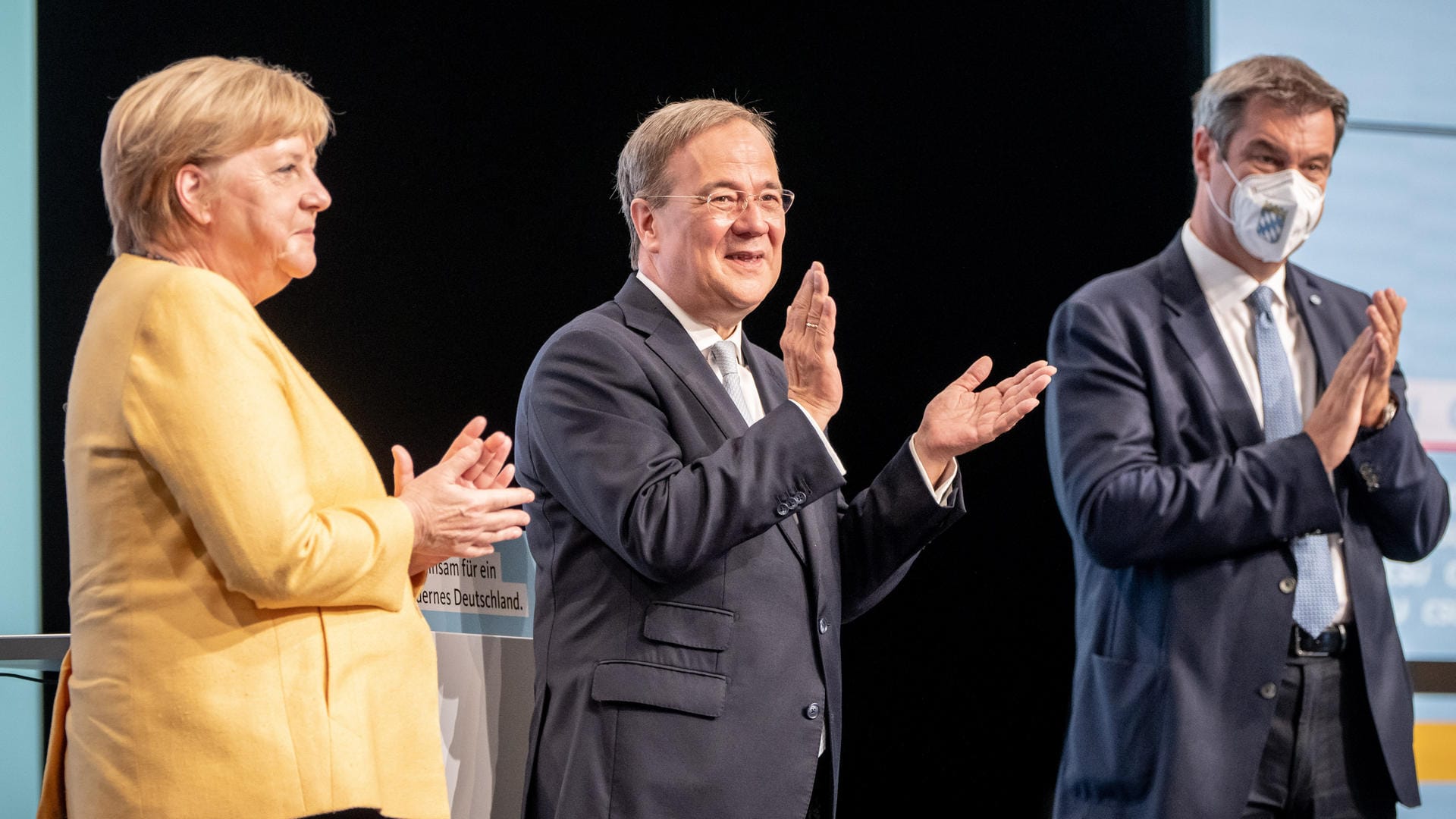 Mitreißend war der erste Wahlkampfhöhepunkt von CDU und CSU im Berliner Tempodrom nicht.