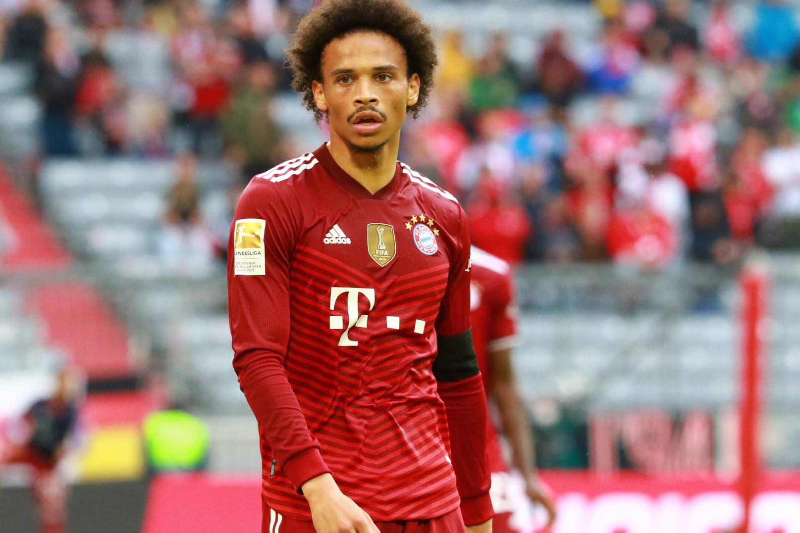 Leroy Sané im Spiel gegen den 1. FC Köln: Der Bayern-Star hatte Probleme in der Partie.