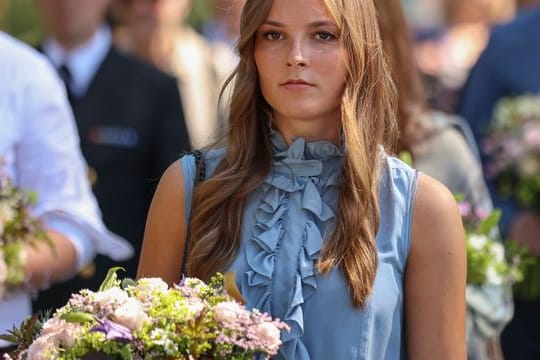Prinzessin Ingrid Alexandra von Norwegen bei der Gedenkfeier anlässlich des 10.