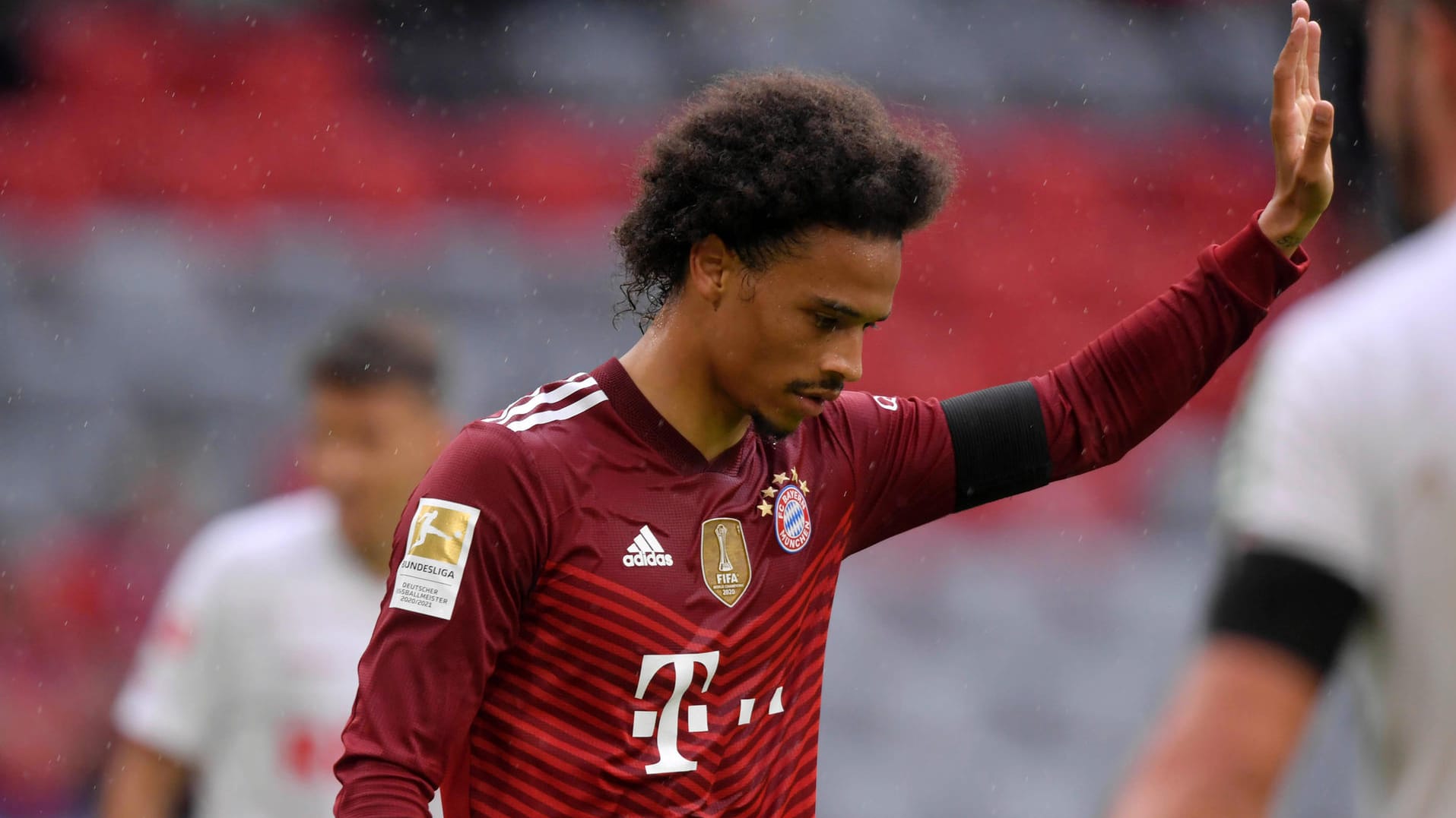 Leroy Sané im Spiel gegen den 1. FC Köln: Unglücklicher Auftritt.