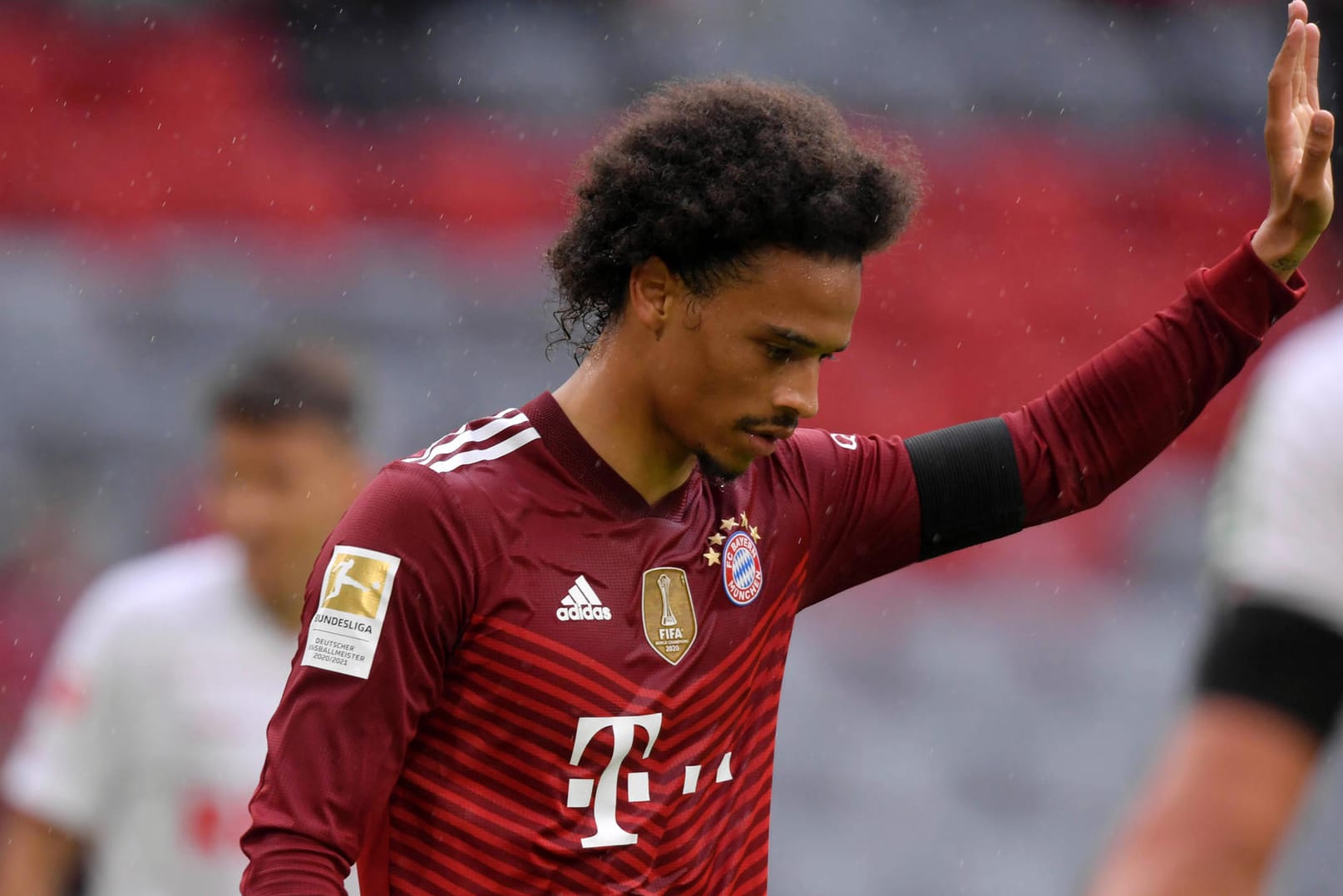 Leroy Sané im Spiel gegen den 1. FC Köln: Unglücklicher Auftritt.