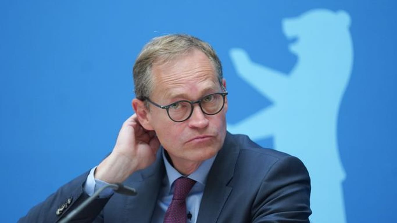 Berlins Regierende Bürgermeister Michael Müller (SPD)