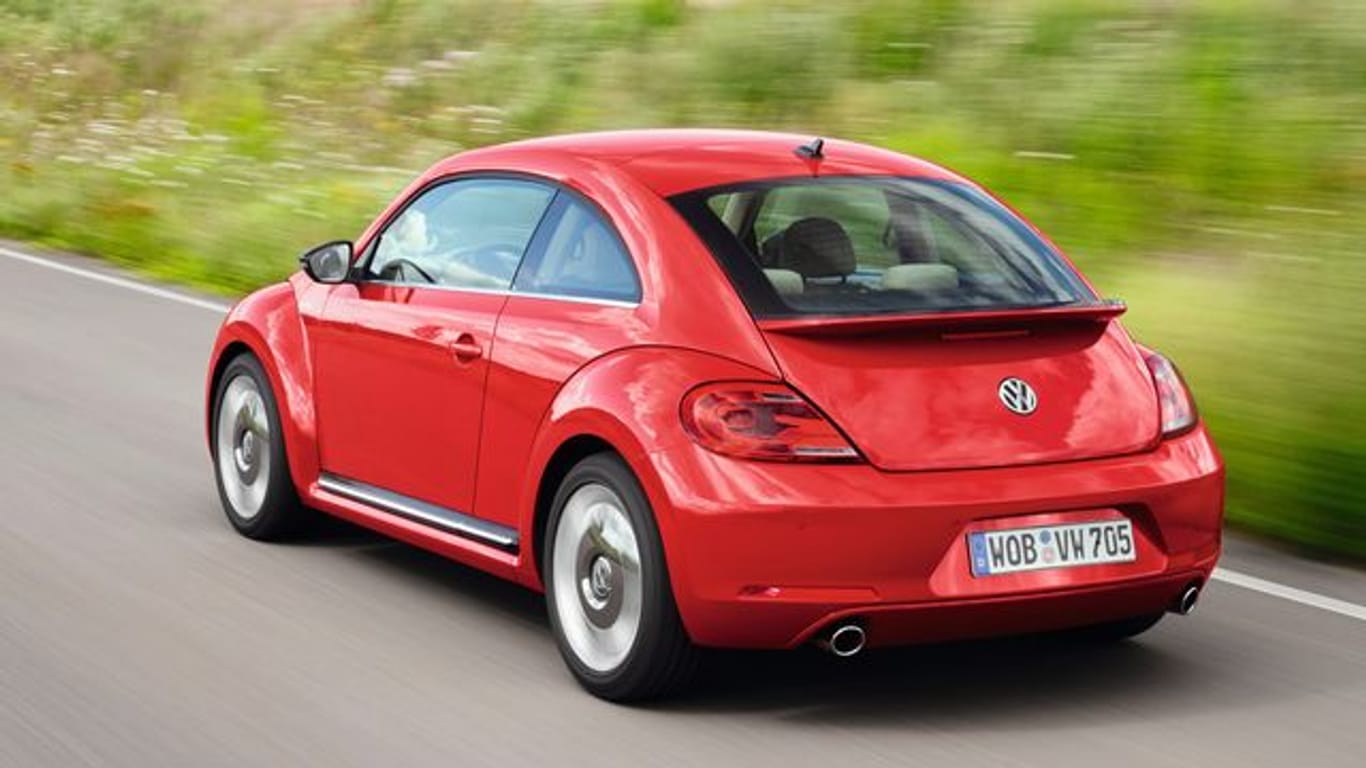 Retro-Käfer: Die zweite Generation vom New Beetle ab 2011 nannte VW einfach nur noch Beetle.