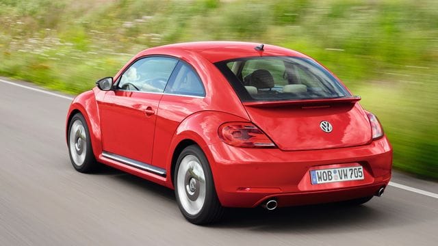 Retro-Käfer: Die zweite Generation vom New Beetle ab 2011 nannte VW einfach nur noch Beetle.