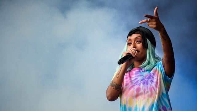 Nura beim Lollapalooza Festival im Olympiapark in Berlin 2019.