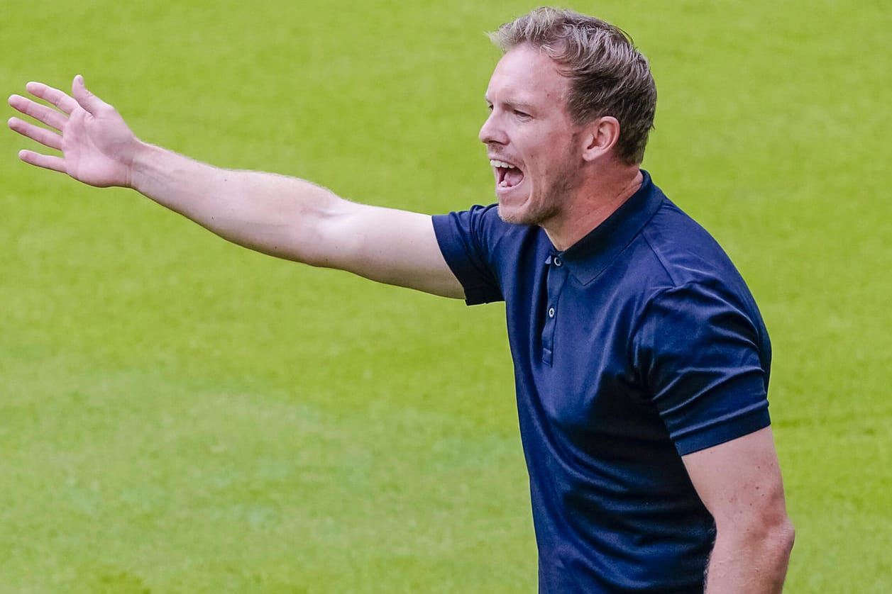 Julian Nagelsmann: Für den Bayern-Trainer geht es im Pokal-Nachholspiel zum Bremer SV.