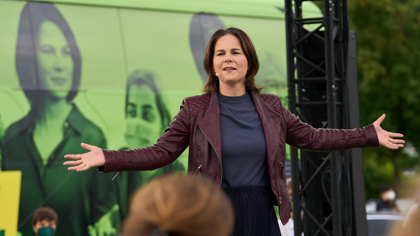 Annalena Baerbock: Die Grünen nutzen in ihrem Wahlspot ein Volkslied.