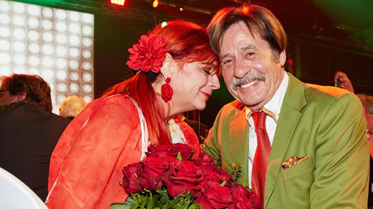 Jörg Draeger mit Ehefrau Petra: Der TV-Star hat sich viel vorgenommen für das künftige Zusammenleben mit seiner Frau.