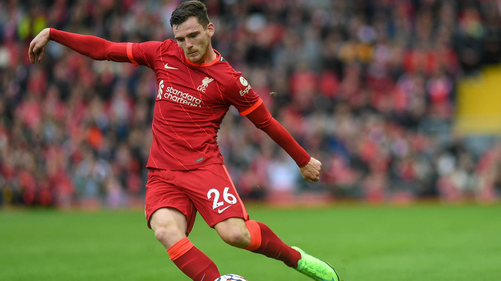 Andy Robertson spielt seit 2017 in Liverpool. Jetzt verlängerte er seinen Vertrag bei den Reds. Andy Robertson spielt seit 2017 in Liverpool. Jetzt verlängerte er seinen Vertrag bei den Reds.