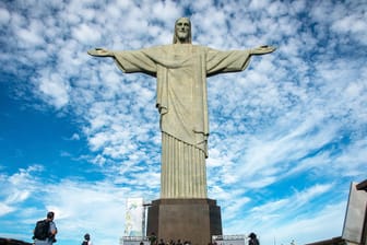 Die Christusstatue in Rio de Janeiro: Die Figur gilt als das Wahrzeichen der brasilianischen Stadt. (Archivfoto)