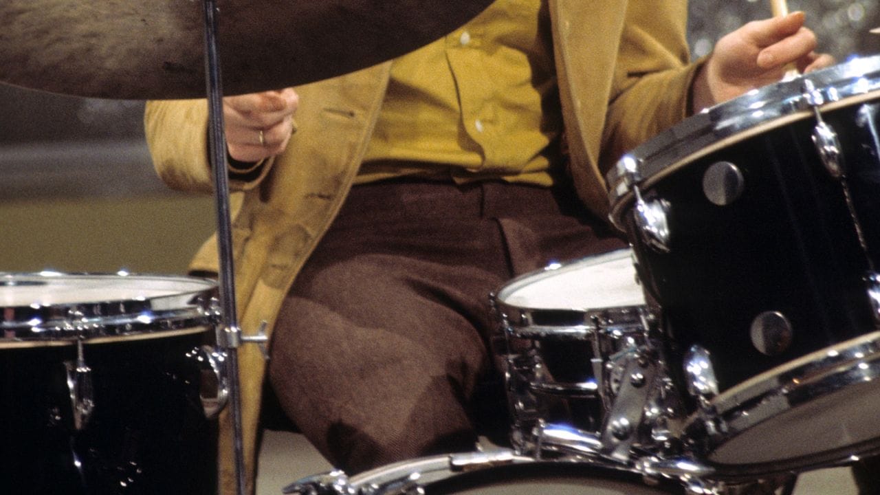 Charlie Watts in London 1968.
