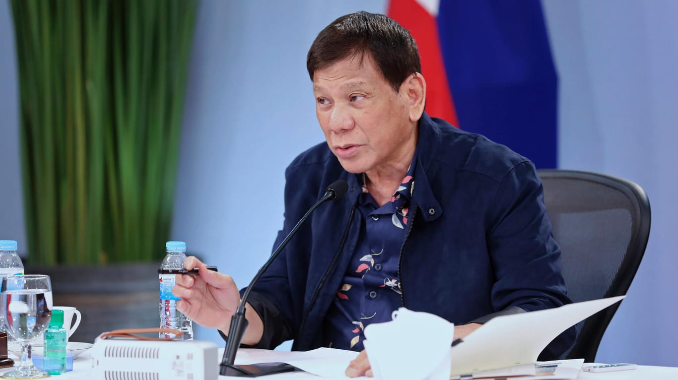 Rodrigo Duterte: Der philippinische Präsident kann laut Verfassung nicht mehr als Staatsoberhaupt kandidieren.