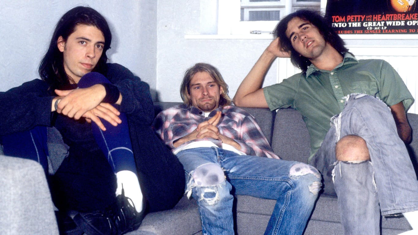 Dave Grohl, Kurt Cobain und Krist Novoselic: Zusammen waren sie Nirvana.