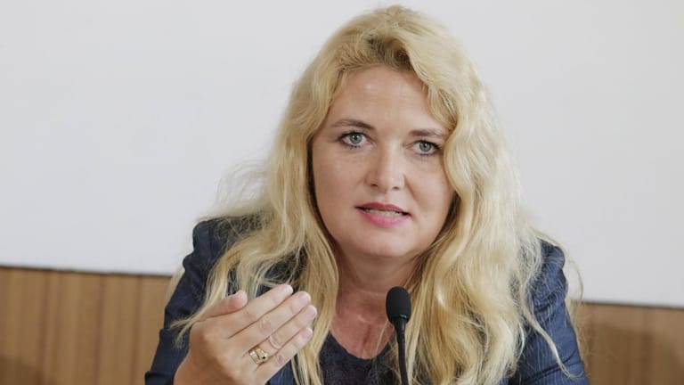 Kristin Brinker (AfD): Die Spitzenkandidatin will sich um die "echten" Probleme kümmern.