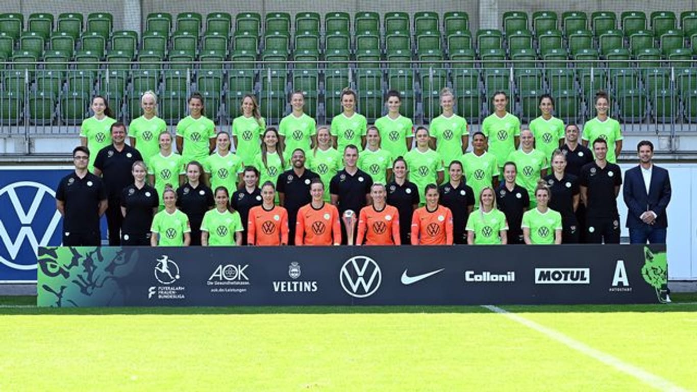 Mannschaftsbild des VfL Wolfsburg