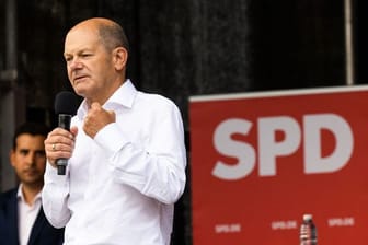 Der Bundesfinanzminister und SPD-Kanzlerkandidat Olaf Scholz