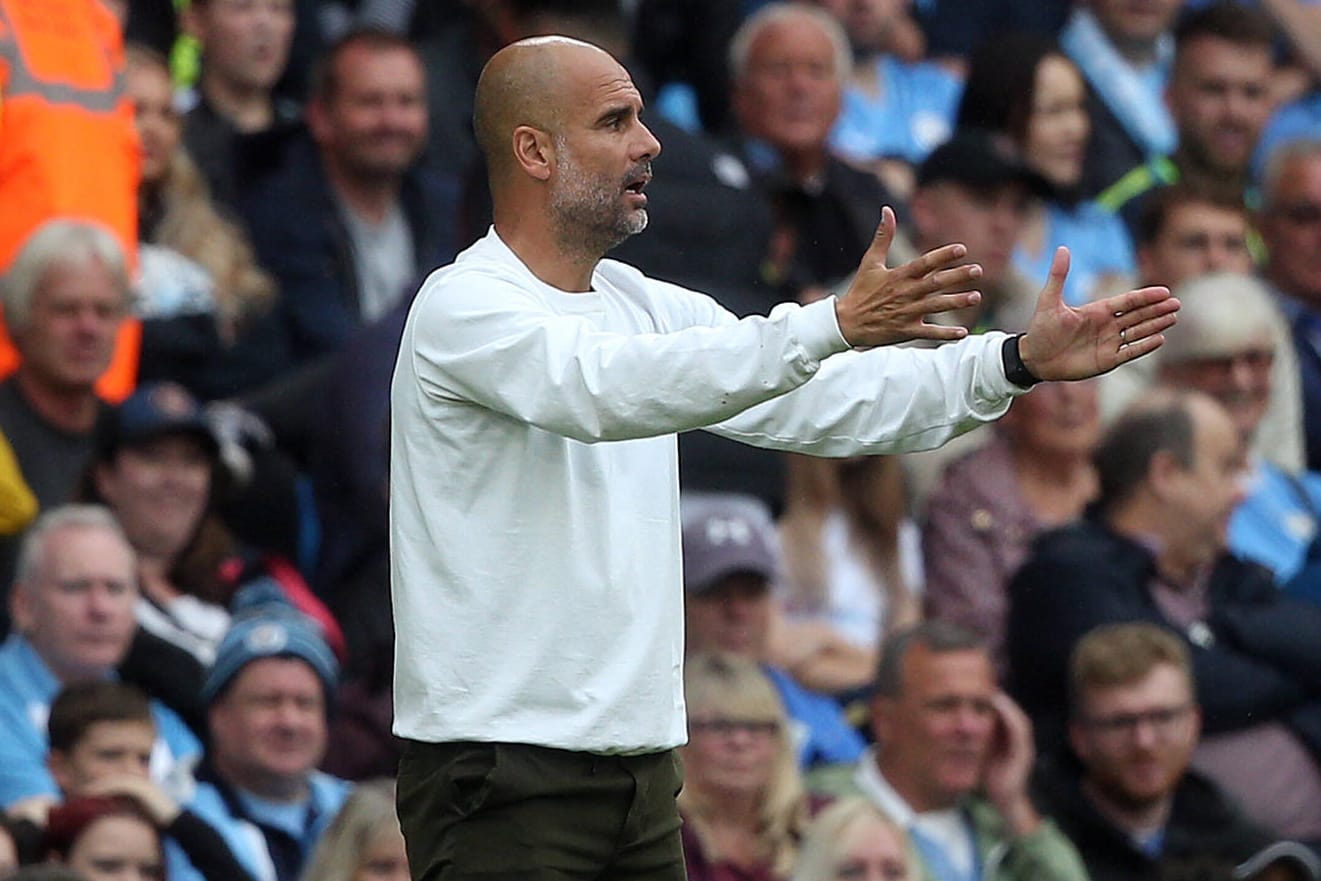 Pep Guardiola: Der ManCity-Trainer betreute zuvor den FC Bayern München und den FC Barcelona.