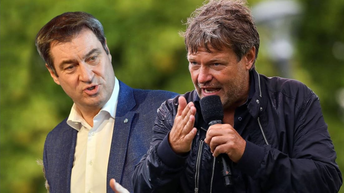 Markus Söder und Robert Habeck machen gern klare Ansagen.