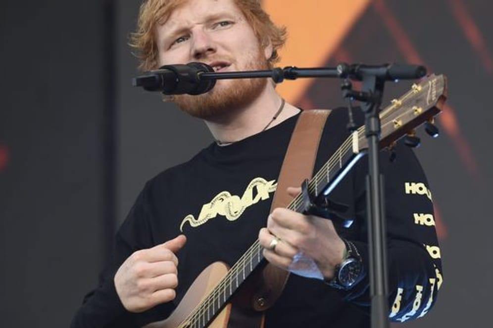 Der britische Sänger Ed Sheeran ist schwer angesagt.