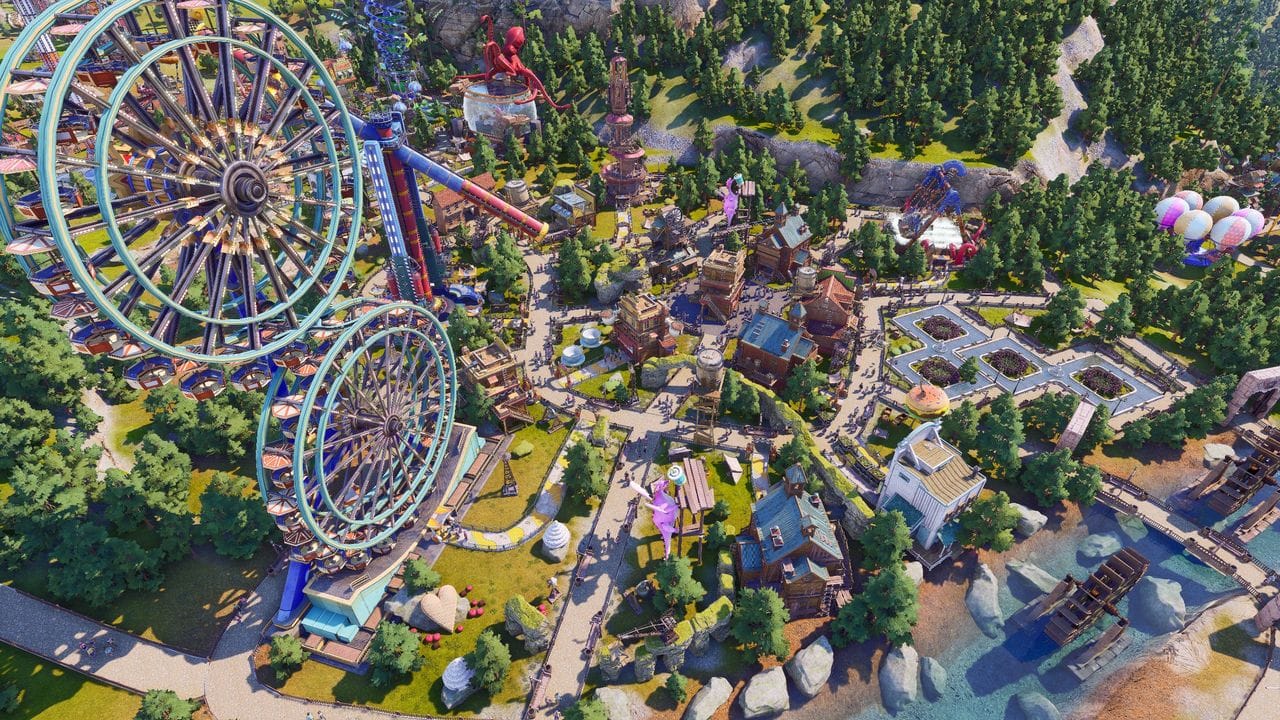 "Park Beyond" gehört zum Spielgenre der Freizeitpark-Simulationen.