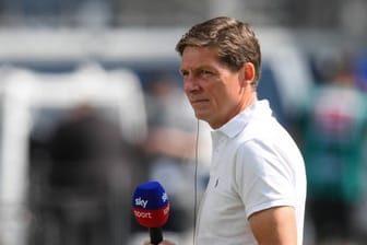Eintracht Frankfurts Trainer Oliver Glasner