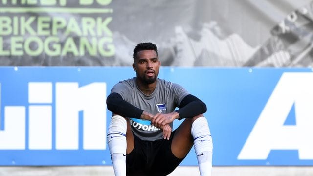 Kevin-Prince Boateng von Hertha BSC Kevin-Prince Boateng von Hertha BSC