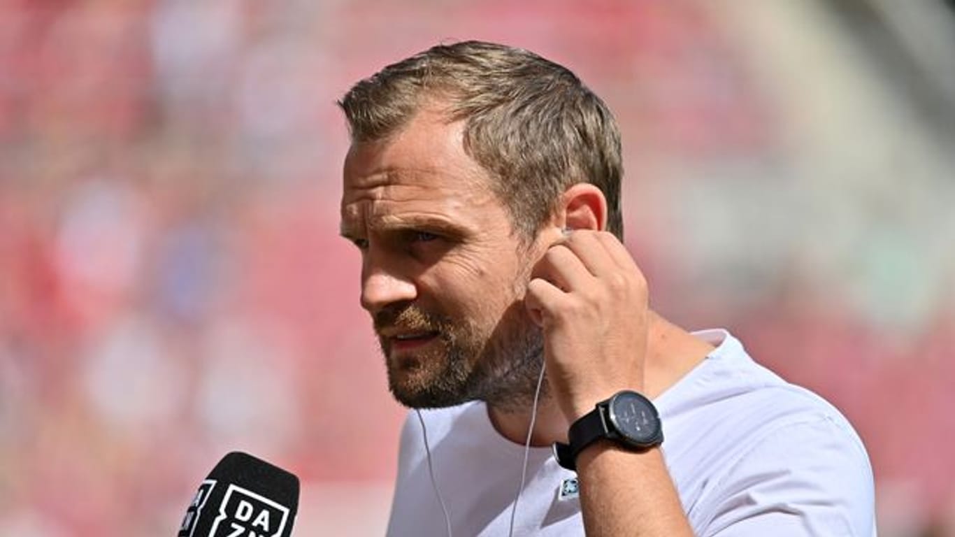 Trainer Bo Svensson vom Bundesligisten 1. FSV Mainz 05