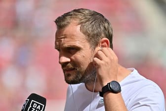 Trainer Bo Svensson vom Bundesligisten 1. FSV Mainz 05