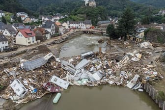 Nach der Flutkatastrophe in Rheinland-Pfalz