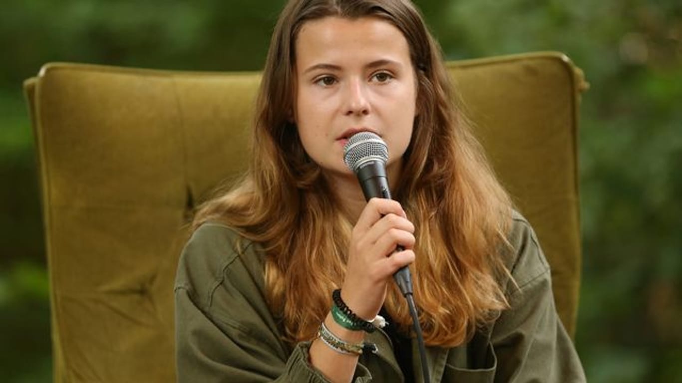 Klimaaktivistin Luisa Neubauer