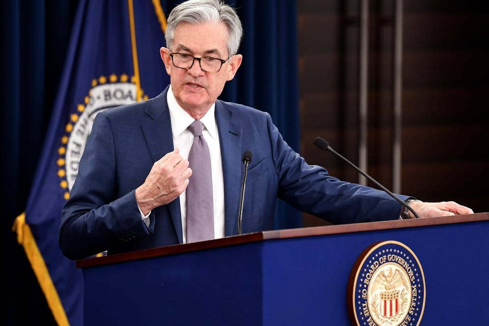 Fed-Chef Jeorme Powell: Anleger erwarten mit Spannung am Freitag seine Rede in Jackson Hole zur Geldpolitik der Fed.