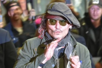 Johnny Depp beim Internationalen Karlsbader Filmfestival.