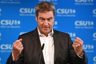 Markus Söder: Der bayerische Ministerpräsident wäre Favorit aufs Kanzleramt.