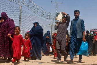 Der afghanisch-pakistanische Grenzübergang Chaman: Die UN ruft alle Nachbarländer Afghanistans dazu auf, Schutzsuchende aufzunehmen.