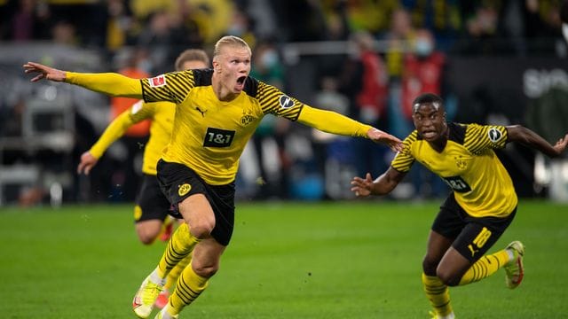 Stürmer Erling Haaland war einmal mehr der Dortmunder Matchwinner.
