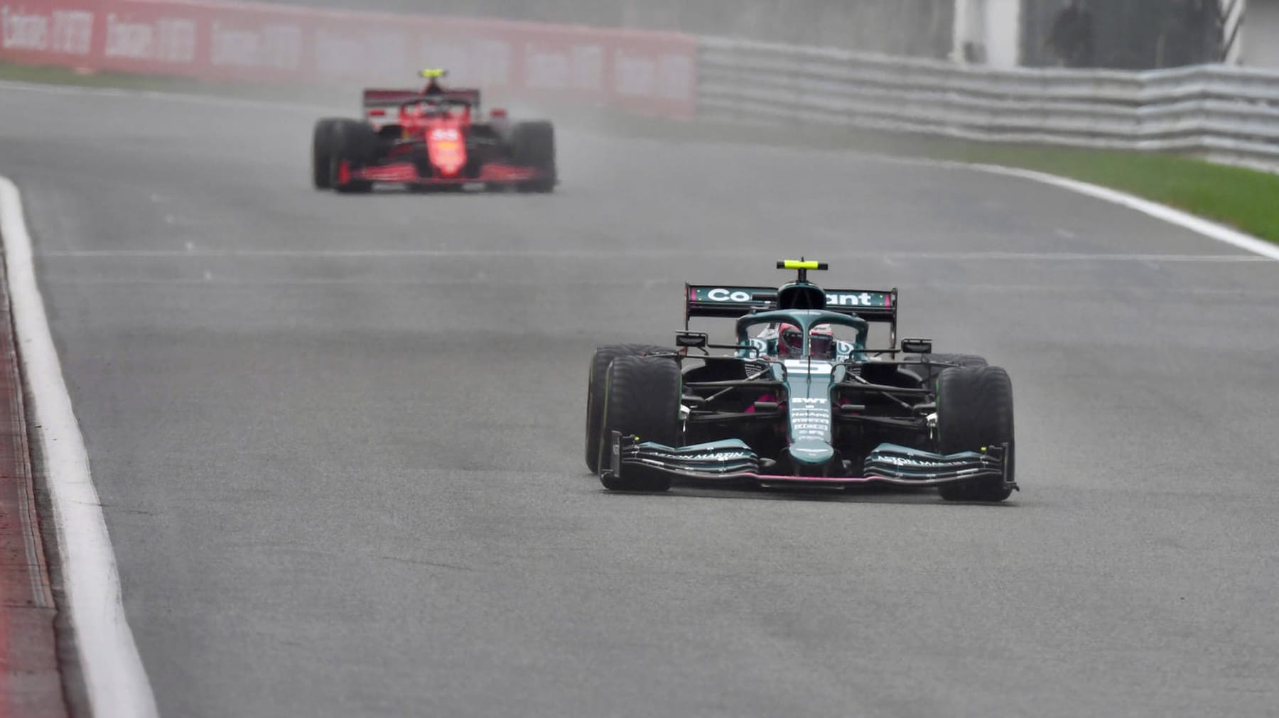 Vettel sterk in kwalificatie – thriller over Verstappen
