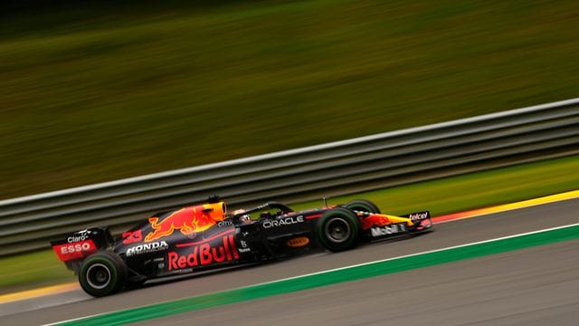 Max Verstappen hat sich in Spa die Pole Position gesichert.