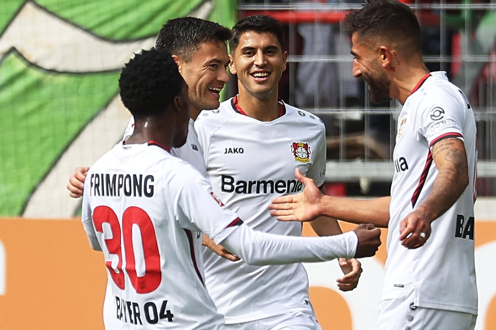 Vier Treffer: Leverkusen feiert Torfestival gegen Augsburg.