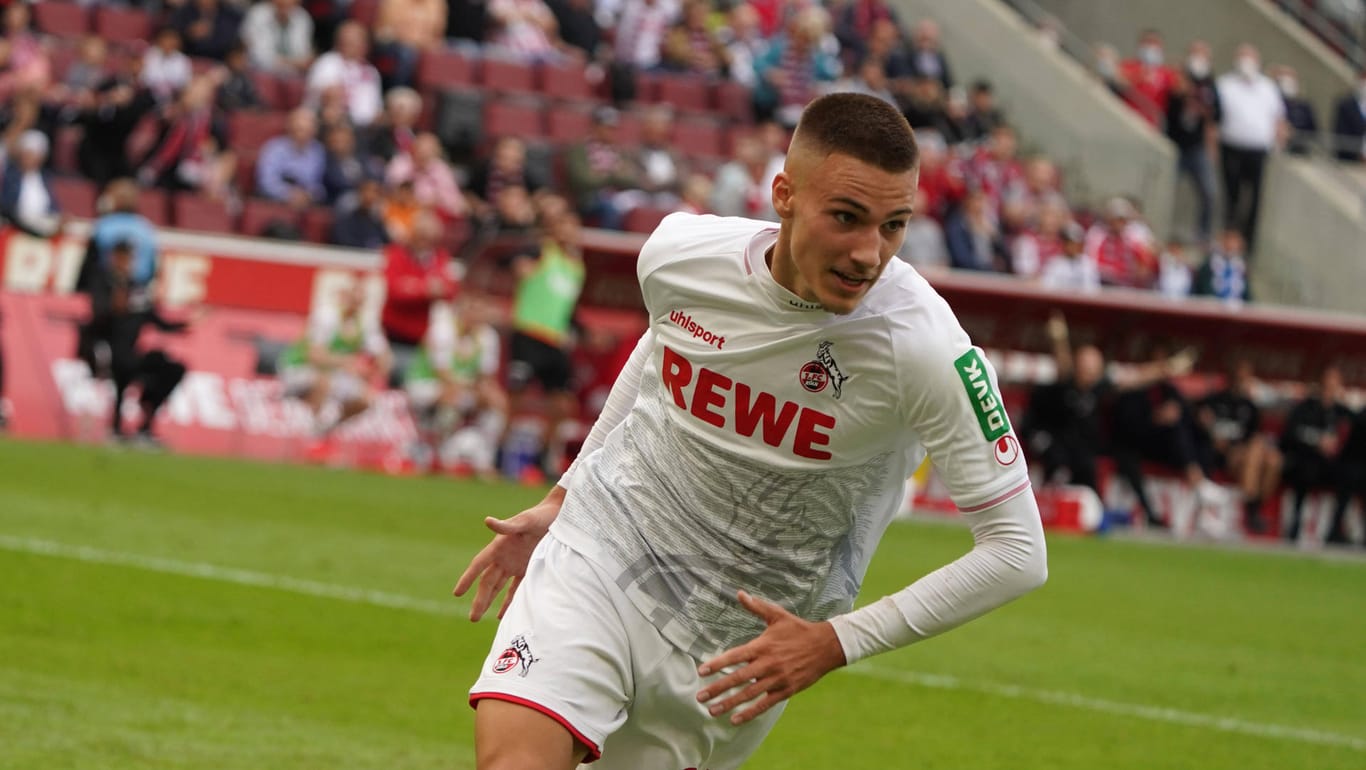 Tim Lemperle in Aktion: Der 1.FC Köln fuhr gegen Bochum einen Sieg ein.