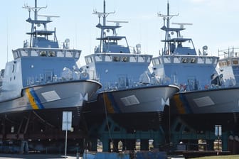 Patrouillenboote: Hauptabnehmer der deutschen Rüstungsindustrie sind Ungarn und die USA.
